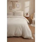 Ham Krem Çift Taraflı Çift Kişilik Nevresim Seti