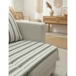 Keten Koltuk Pedi / Koltuk Şiltesi – Evcil Hayvan Dostu, Makinede Yıkanabilir, Ölçü Seçenekli