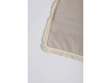 Bej Püsküllü Kırlent Kırlent Kılıfı 43 X 43