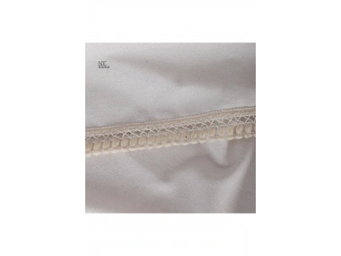 Organik Ham Keten Krem PASALI SAÇAKLI Masa Örtüsü