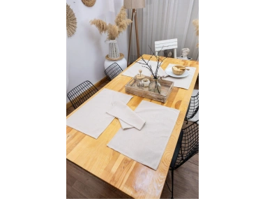 Bej Renk Sade Amerikan Servis