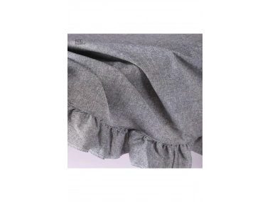 Gri Antrasit Keten FIRFIRLI Masa Örtüsü