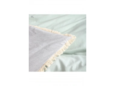 Gri Adaçayı Çift Taraflı Çift Kişilik Nevresim Seti