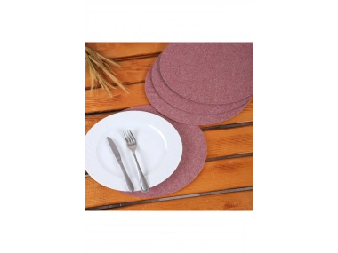 Keten Amerikan Servis ve Supla ve Supla Kılıfı. (6lı Takım)