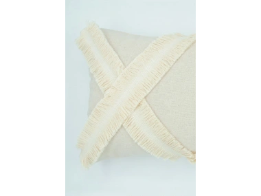 Özel Tasarım Kokoş Tekli Keten Kırlent Kırlent Kılıfı( 35*55)