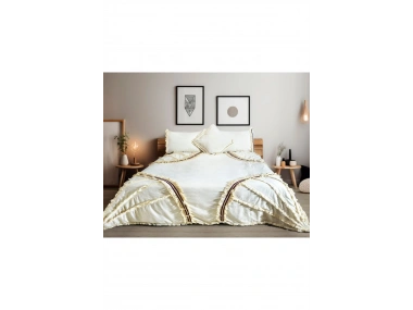 Günışığı Otantik Püsküllü Tek Kişilik Nevresim Takımı