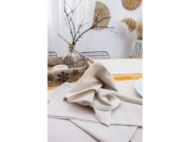 Bej Renk Sade Amerikan Servis