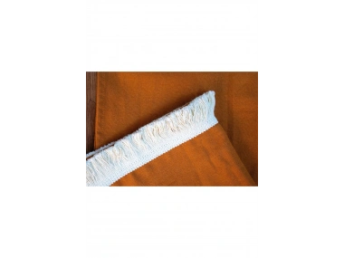 Tarçın (Kiremit)  Renk Keten Püsküllü Runner