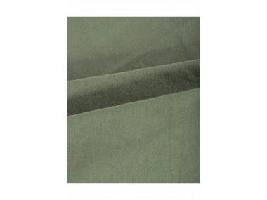 Premium Keten Haki Ponponlu Masa Örtüsü