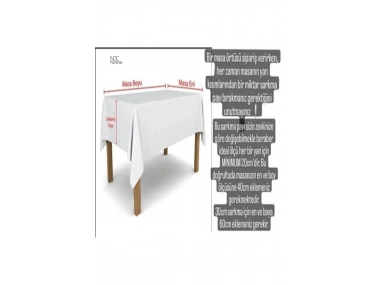 Premium Keten Tarçın (DÜZ) Masa Örtüsü