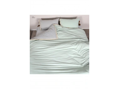 Gri Adaçayı Çift Taraflı Çift Kişilik Nevresim Seti