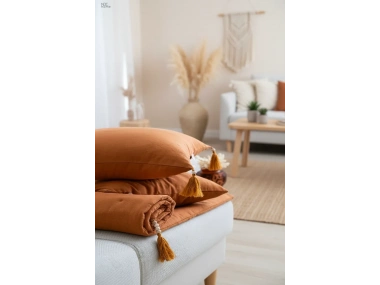 Keten Koltuk Pedi / Koltuk Şiltesi – Evcil Hayvan Dostu, Makinede Yıkanabilir, Ölçü Seçenekli