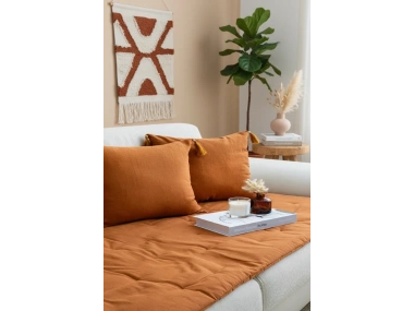 Keten Koltuk Pedi / Koltuk Şiltesi – Evcil Hayvan Dostu, Makinede Yıkanabilir, Ölçü Seçenekli