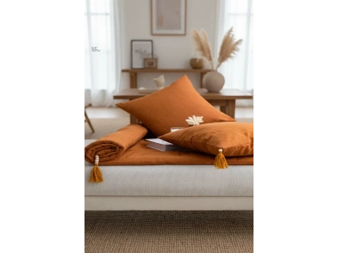 Keten Koltuk Pedi / Koltuk Şiltesi – Evcil Hayvan Dostu, Makinede Yıkanabilir, Ölçü Seçenekli