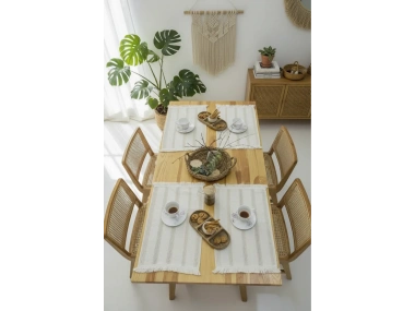 Örme Ham Dantel Amerikan Servis 35x55