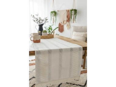 Ham Dantel Runner Masa Örtüsü 35 x 150
