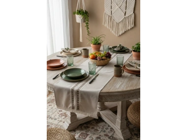 Ara Dantelli Püsküllü Runner (50 x 150)