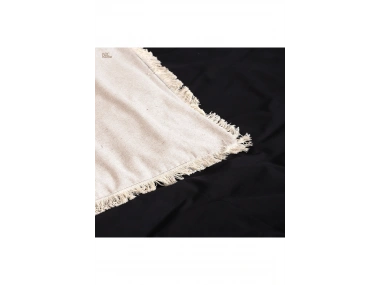 Ham Siyah Çift Taraflı Battal Boy Nevresim Seti