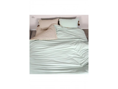 Ham Adaçayı Çift Taraflı Battal Boy Nevresim Seti