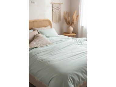 Ham Adaçayı Çift Taraflı Battal Boy Nevresim Seti