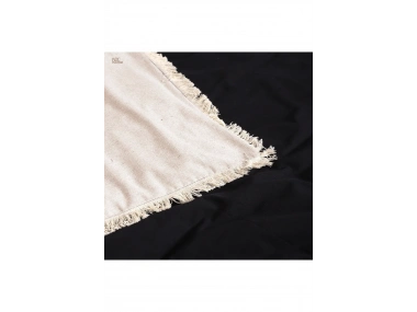 Ham Siyah Çift Taraflı Tek Kişilik Nevresim Seti