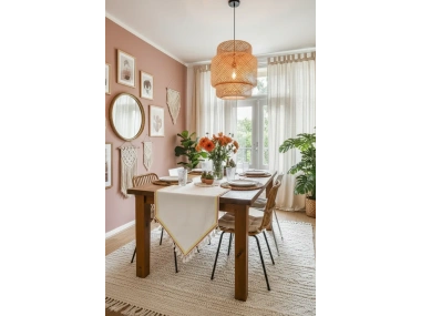 Ham Keten Ponponlu Runner