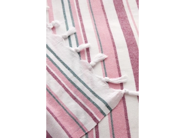 Montre Çift Kişilik Peştemal Pike Fuşya 180x220 cm