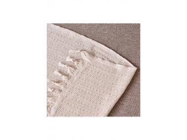 Soft Koltuk Şalı - Beyaz - 180x210 cm