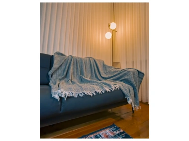 Lodos Home Pamuklu Çift Taraflı Koltuk & Kanepe Örtüsü Şalı 170x210 cm – Terletmez, Yumuşak Dokulu