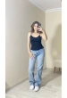 İnce Askılı Basic Atlet –Siyah