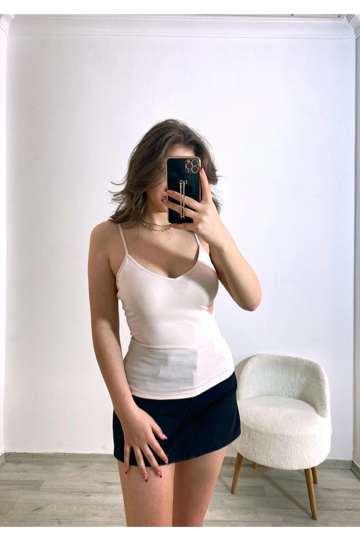 İnce Askılı Basic Atlet – Dokuma