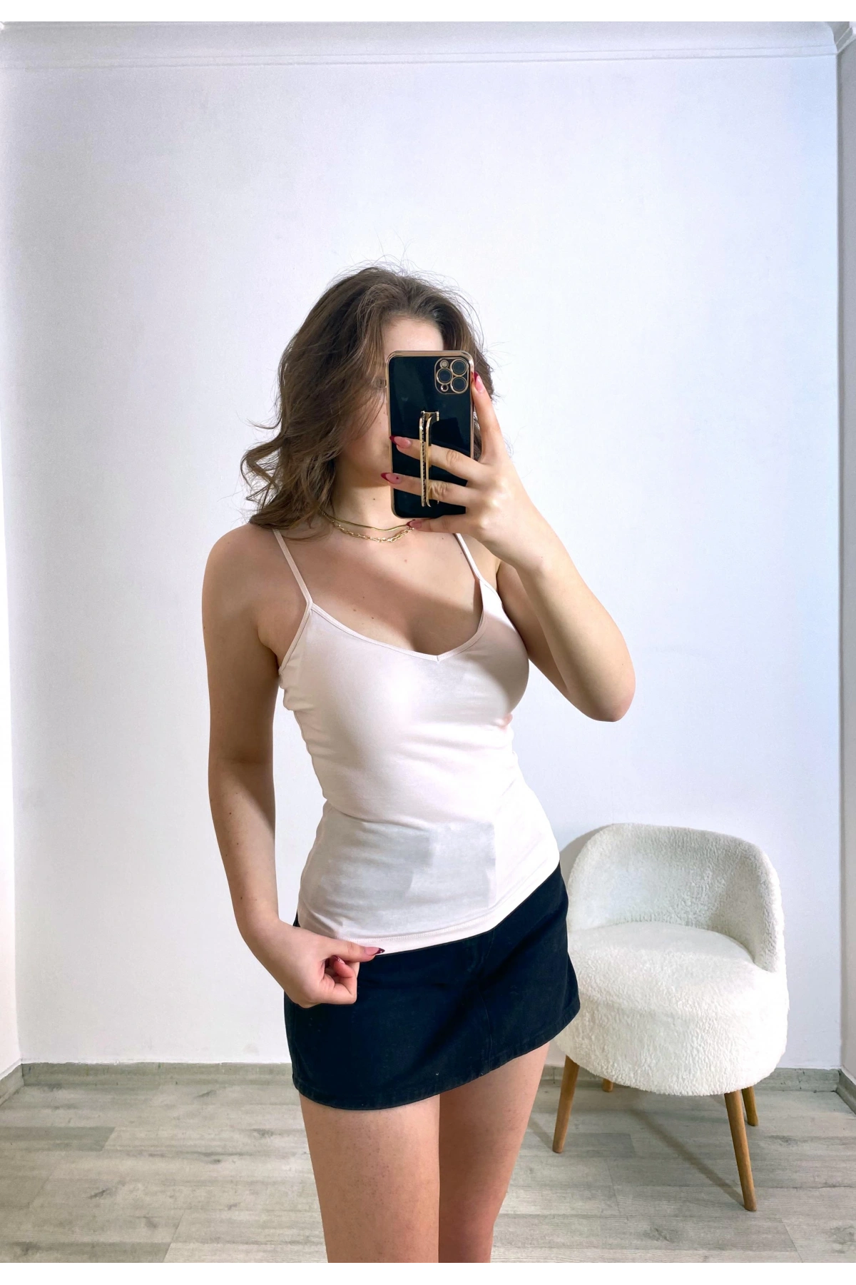 İnce Askılı Basic Atlet – Dokuma