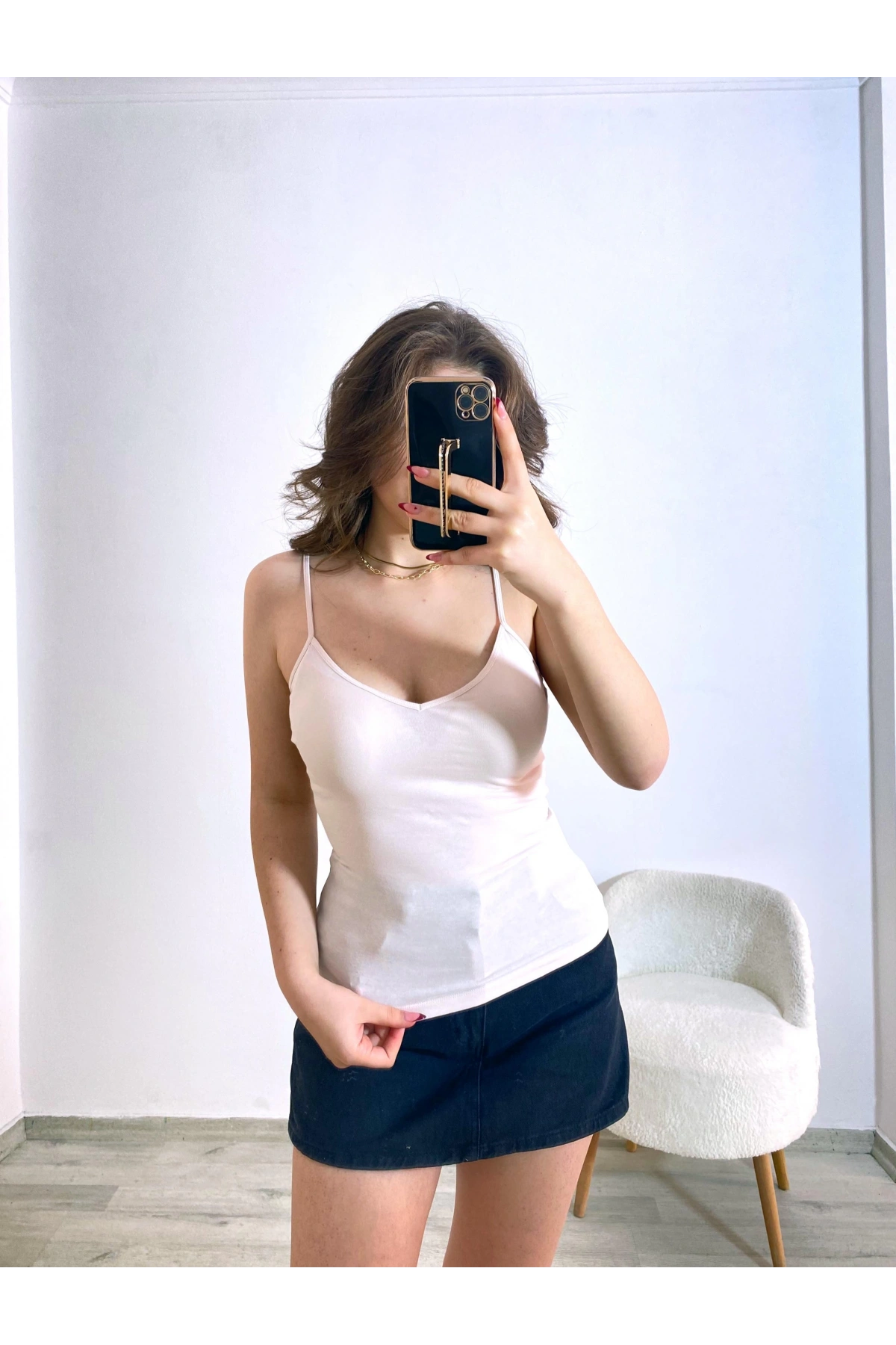 İnce Askılı Basic Atlet – Dokuma