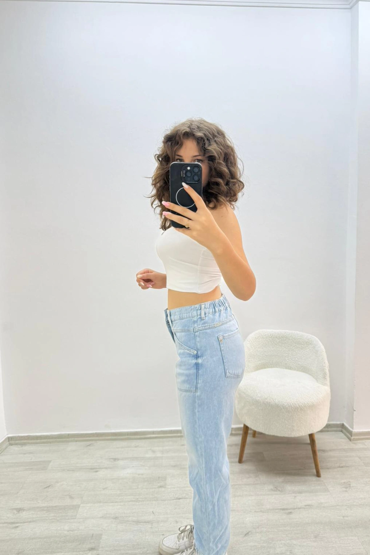 Rahat Fit Açık Mavi  Jean Pantolon