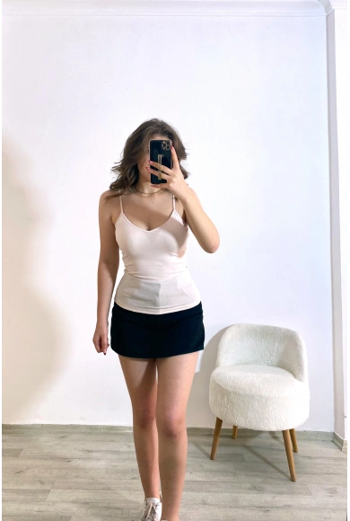 İnce Askılı Basic Atlet – Dokuma