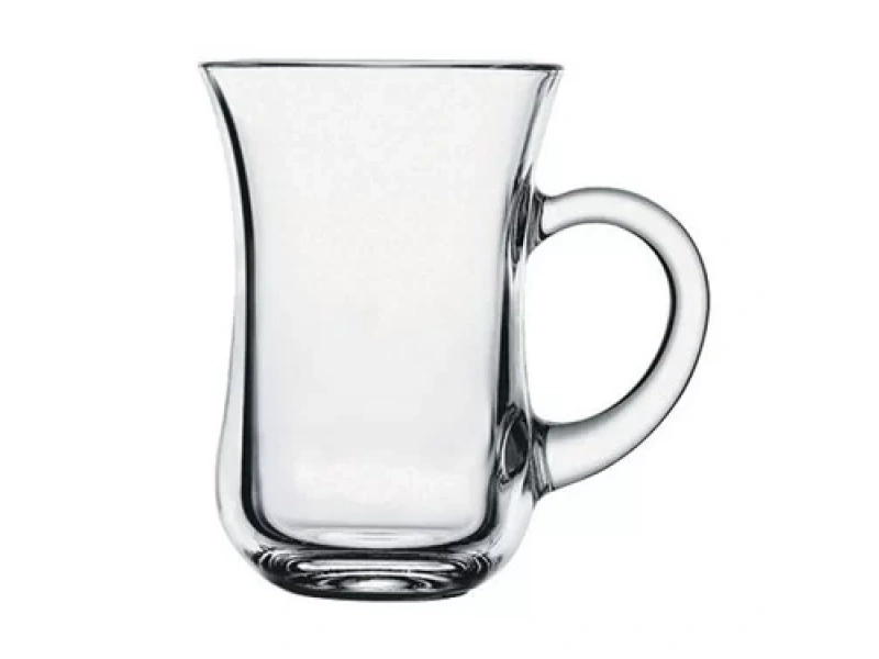 Paşabahçe Keyif Kulplu Çay Bardağı 6lı Set 55411