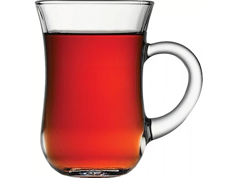 Paşabahçe Keyif Kulplu Çay Bardağı 6lı Set 55411