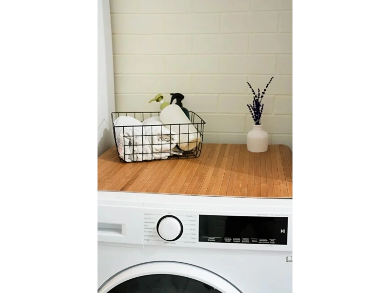 Bambu Banyo Matı Kaydırmaz Çok Amaçlı Mat 70x45 cm