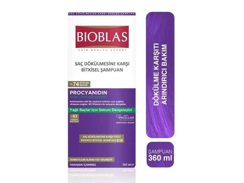 Bioblus Saç Dökülmesine Karşı Bitkisel Şampuan 360ml.