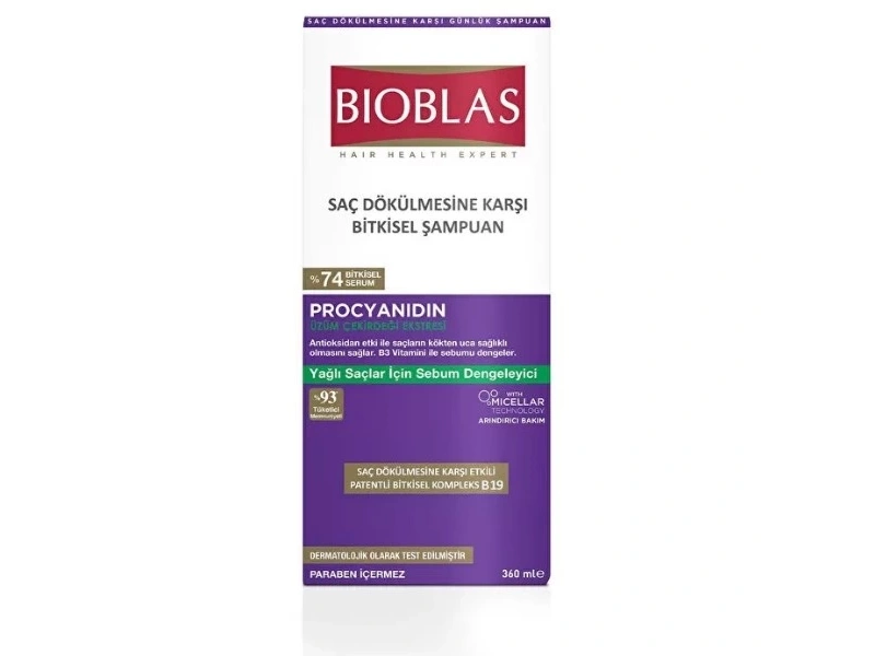 Bioblus Saç Dökülmesine Karşı Bitkisel Şampuan 360ml.