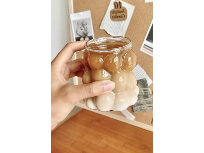 Borosilikat Cam Üzüm Bardak Tekli