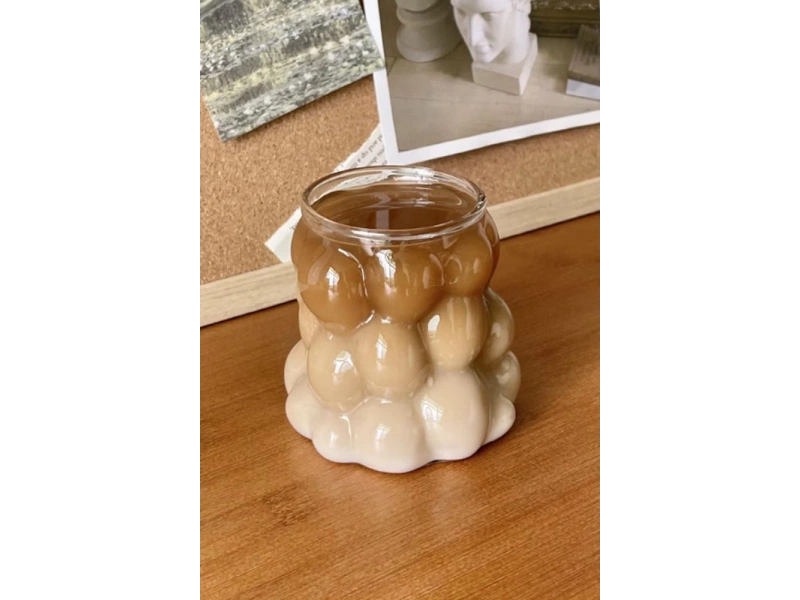 Borosilikat Cam Üzüm Bardak Tekli