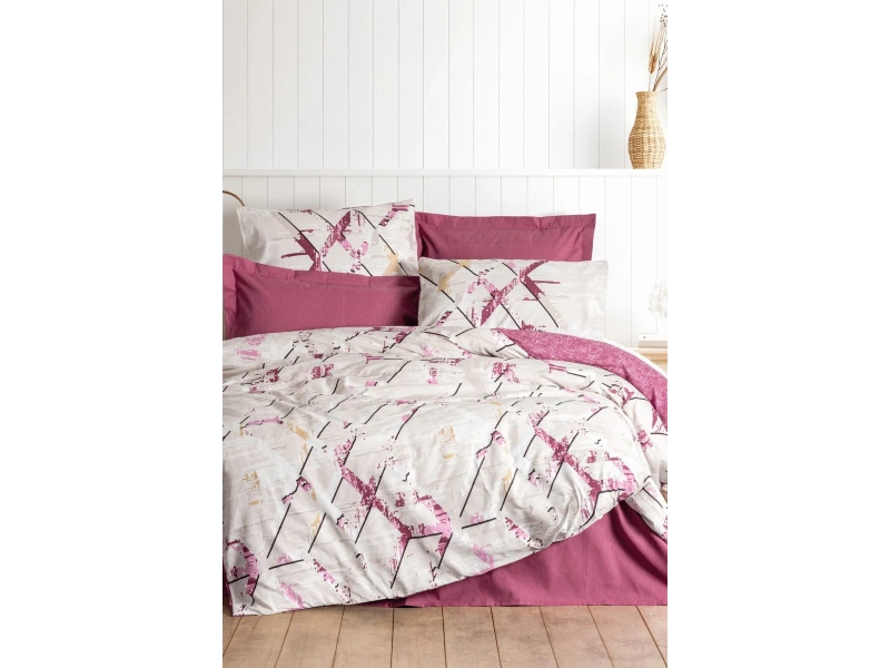 Çift Kişilik Nevresim Takımı Renata Mürdüm