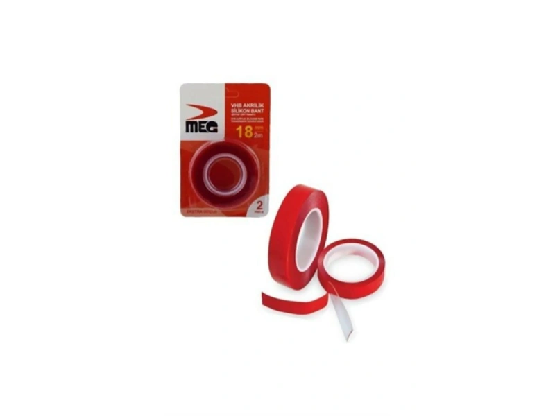 Çift Taraflı Bant Silikonlu