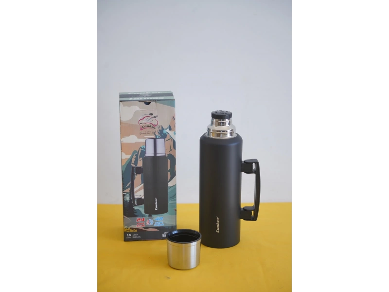 Cooker 1.5 Litre Kulplu Çelik Termos