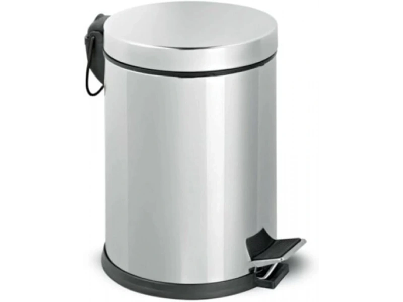 Cooker 3 Litre Gri Pedallı Çöp Kovası