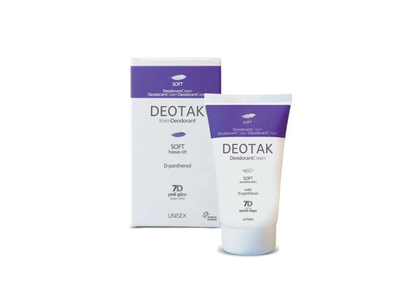 Deotak Classic Soft Hassas Cild Krem Deodorant 35 ml