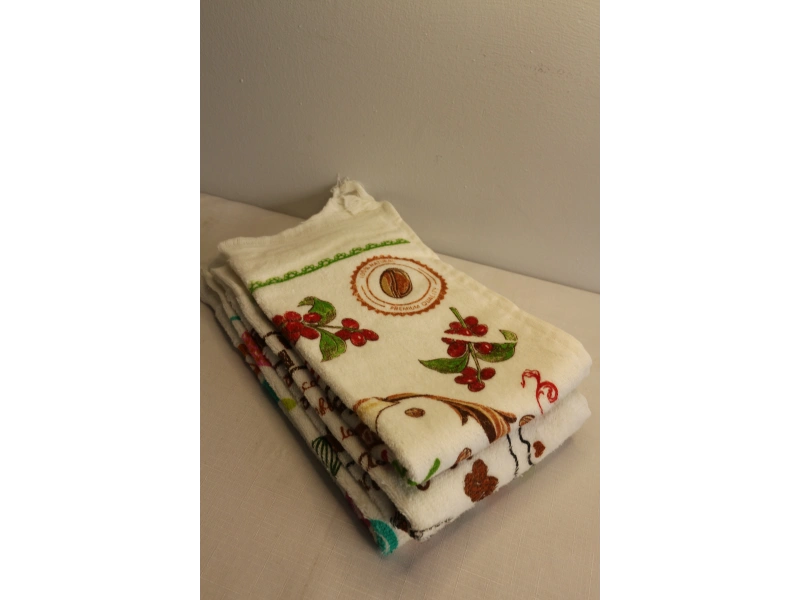 Durul 30X50 Baskılı 3Lü Havlu