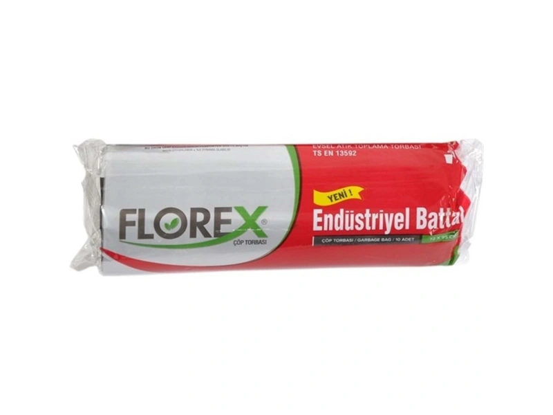 Florex Endüstriyel Battal Çöp Poşeti 72x95 cm 10lu