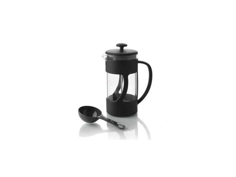 French Press Bitki Çayı & Kahve Demliği 350 ml Ölçek Kaşıklı